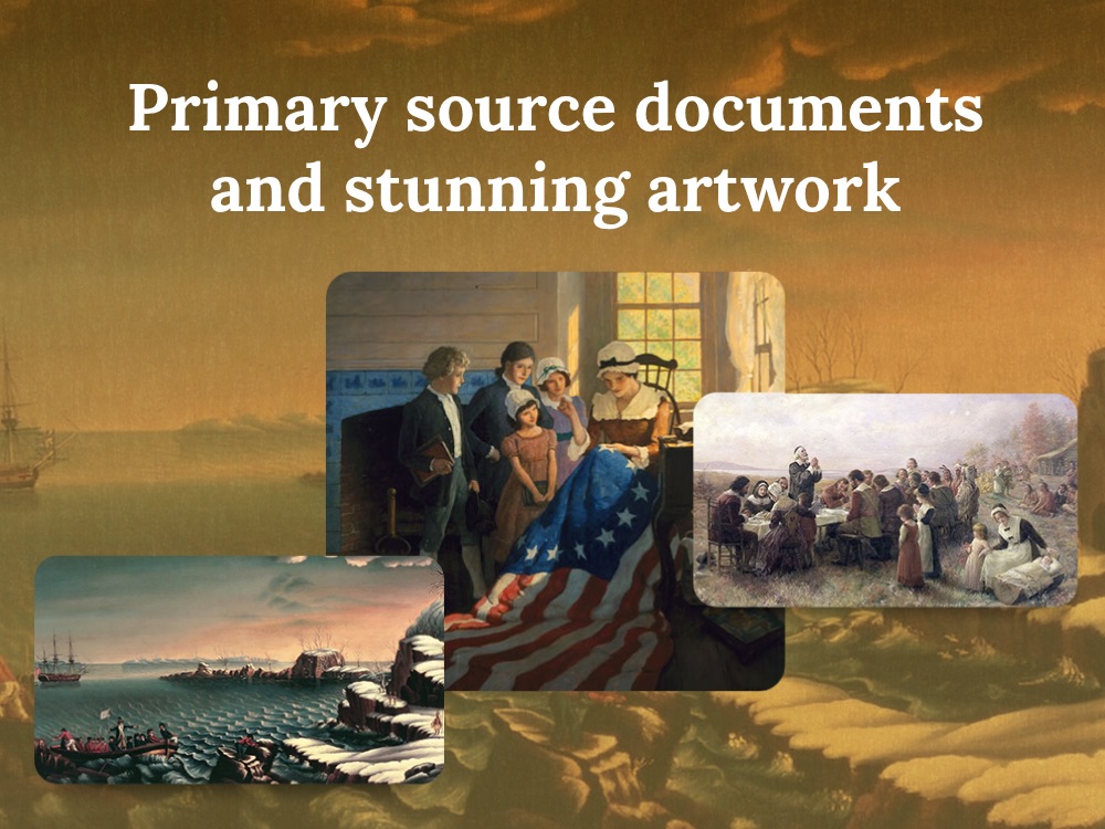 Primary source documents and stunning artwork
