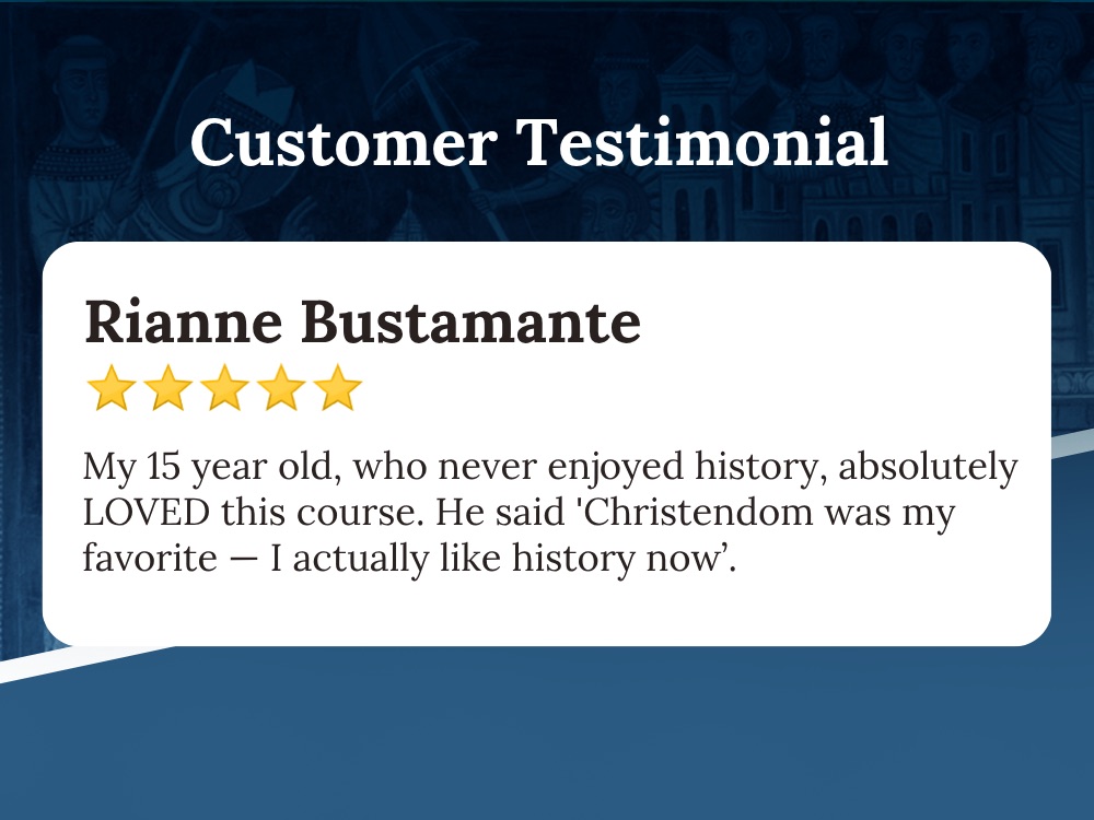 Customer testimonial