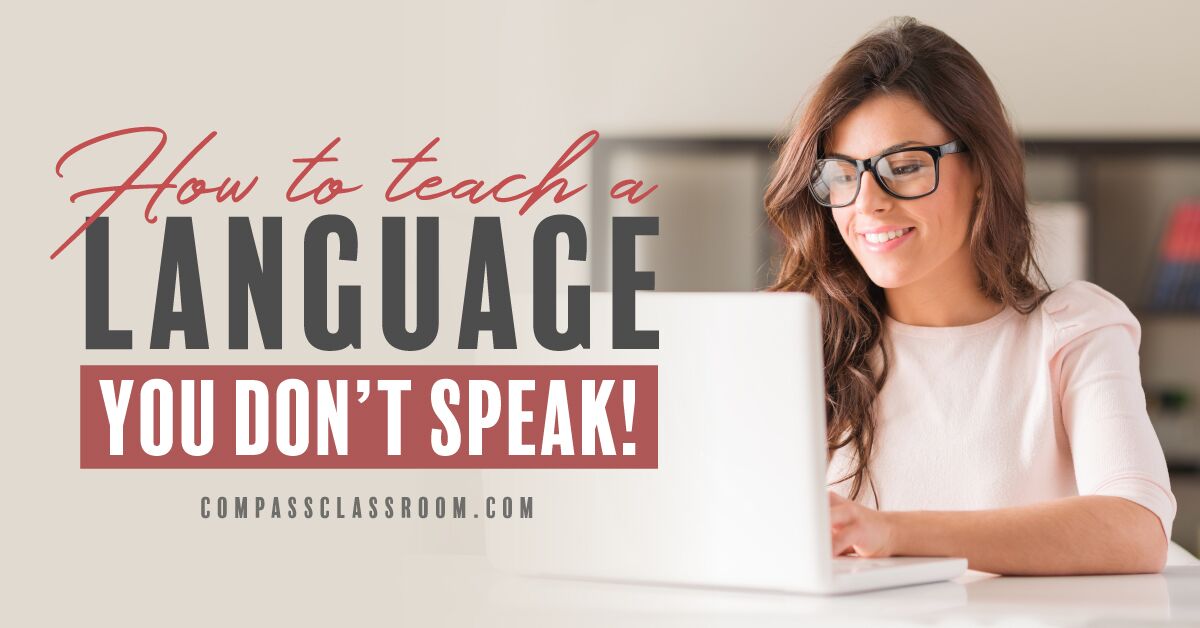 teaching a language