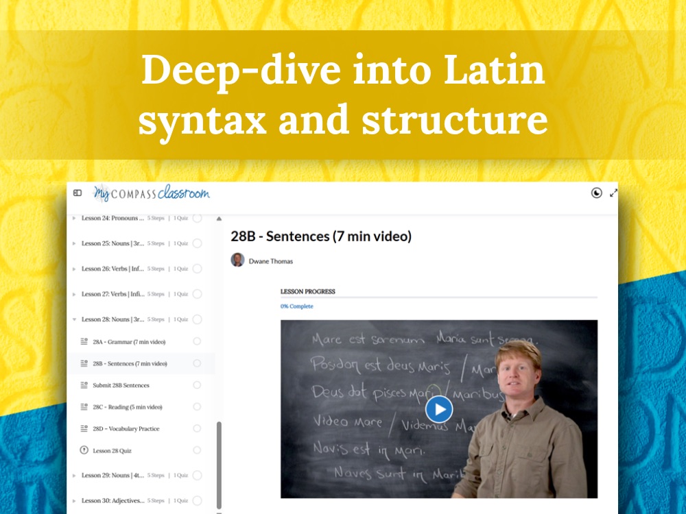 Deep-dive into Latin syntax and structure